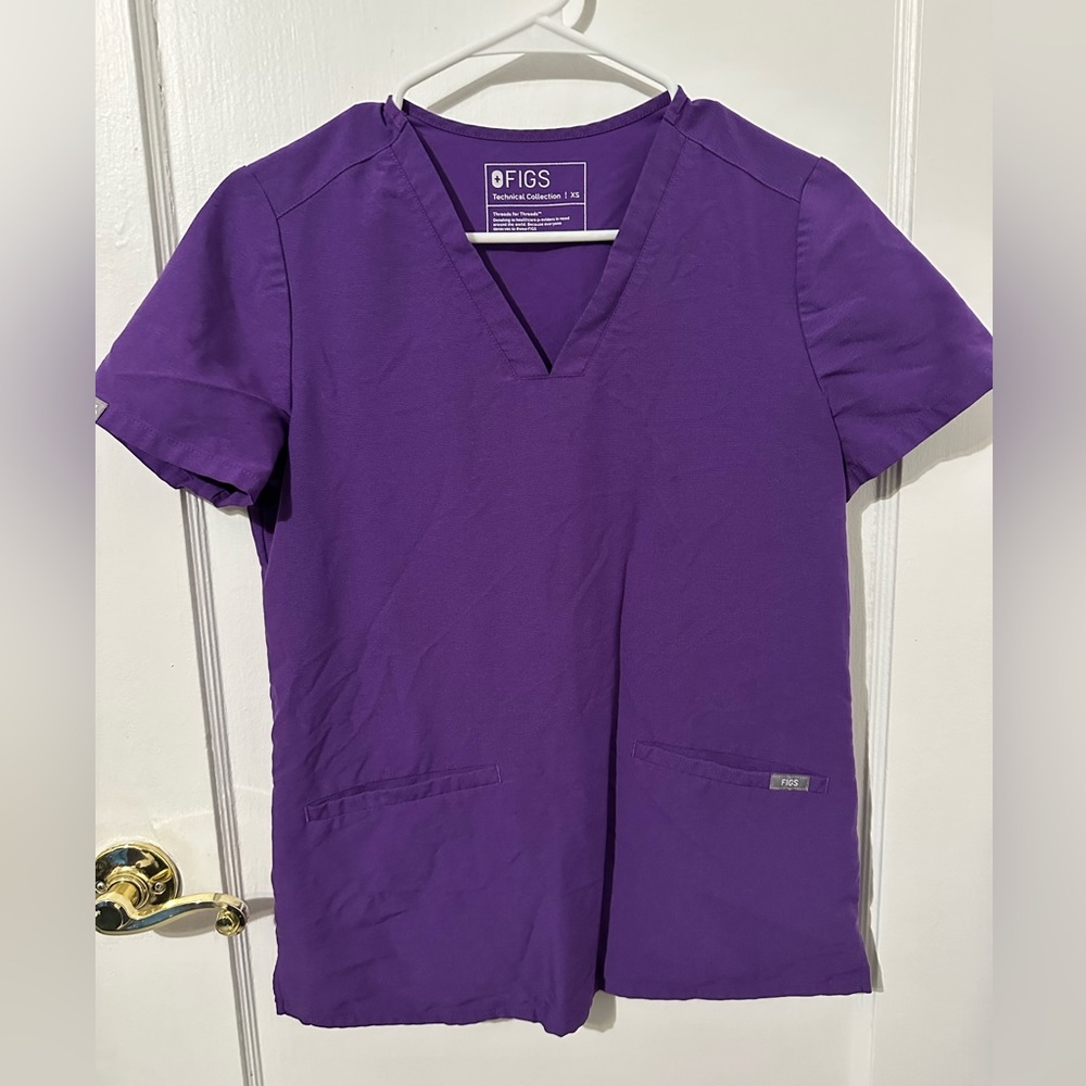 FIGS purple scrubs set - Petite Scrubs - limited edition space purple/violet